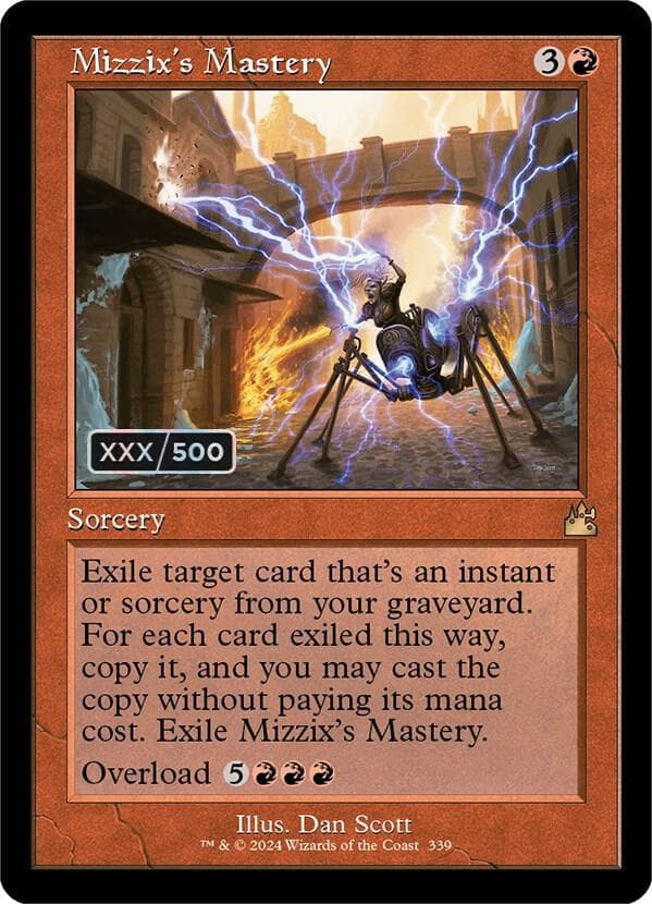 Mizzix's Mastery (Retro Frame) (Serial Numbered)
