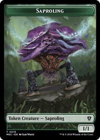 Saproling // Manifest Double-Sided Token