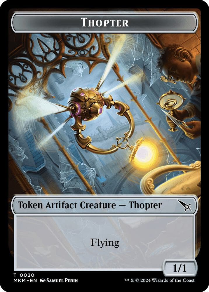 Thopter (0020) // Spider Double-Sided Token