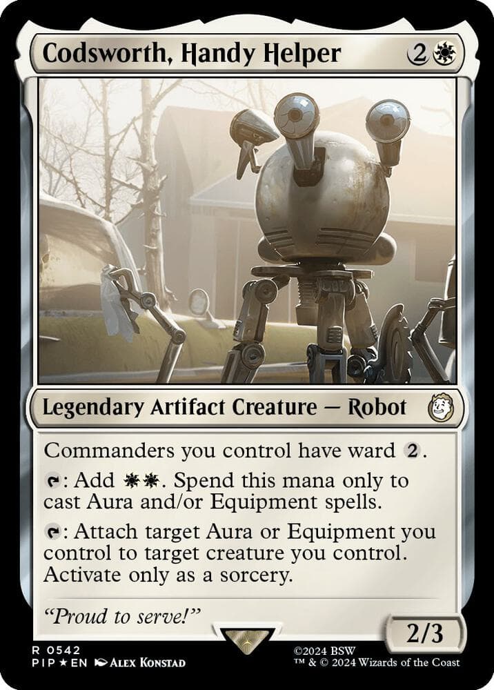 Codsworth, Handy Helper (Surge Foil)