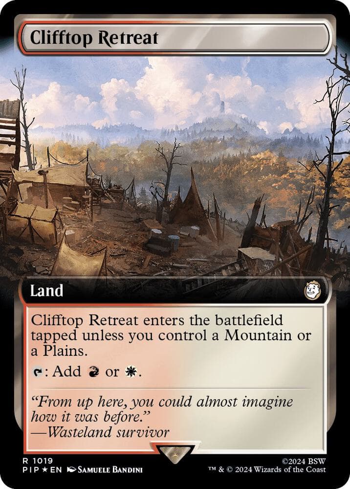 Clifftop Retreat (Extended Art) (Surge Foil)
