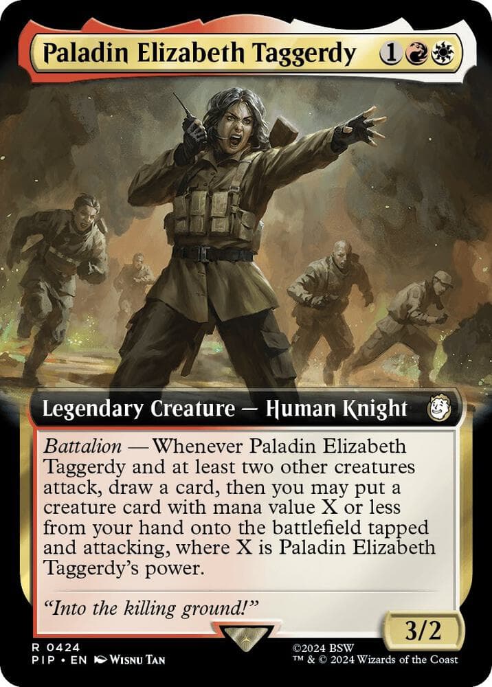 Paladin Elizabeth Taggerdy (Extended Art)