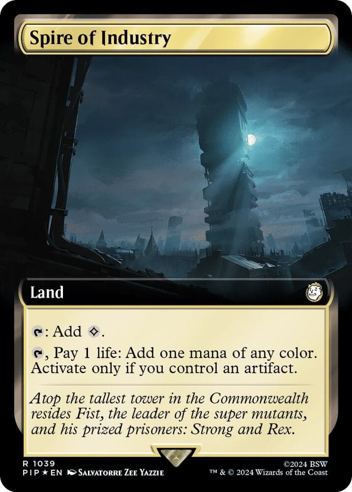 Spire of Industry (Extended Art) (Surge Foil)