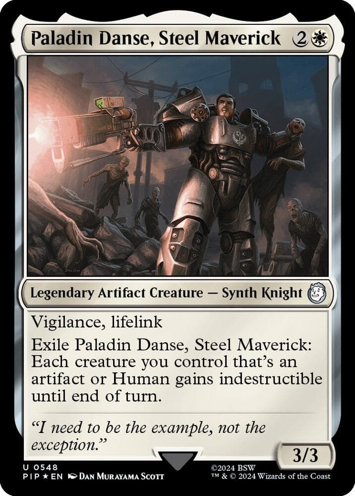 Paladin Danse, Steel Maverick (Surge Foil)