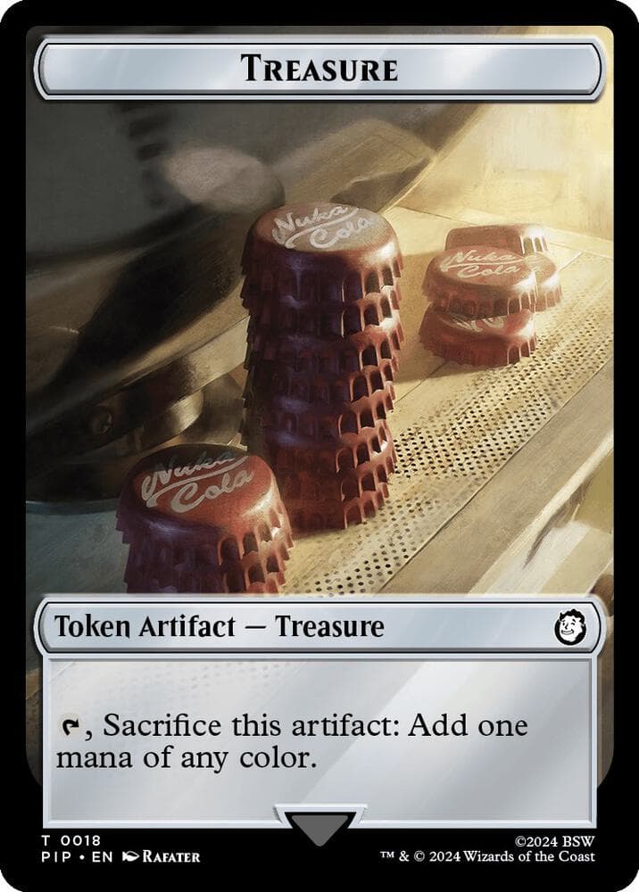 Treasure (0018) // Human Soldier Double-Sided Token