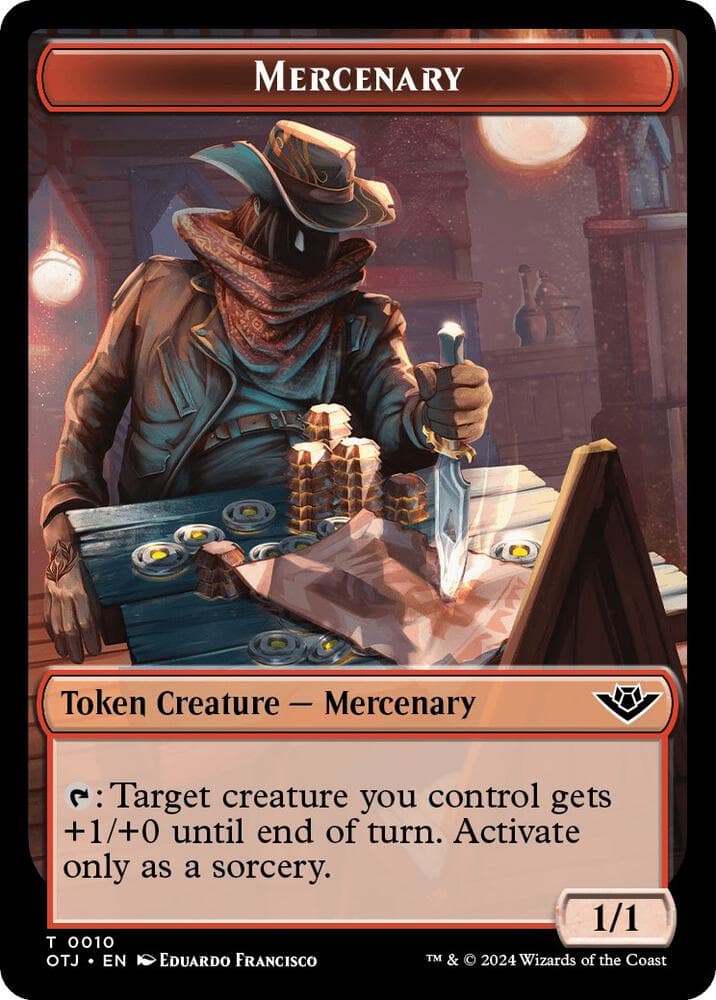 Mercenary // Beau Double-Sided Token