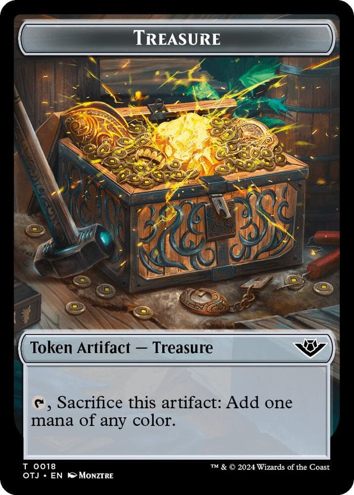 Treasure // Map Double-Sided Token