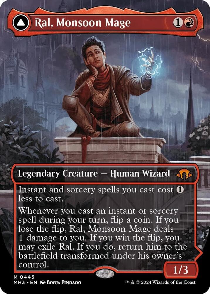 Ral, Monsoon Mage (Borderless)