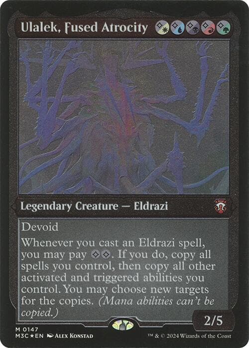 Ulalek, Fused Atrocity (Display Commander) - Thick Stock