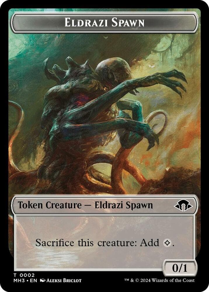 Eldrazi Spawn // Blood Double-Sided Token
