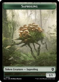 Saproling // Treasure Double-Sided Token