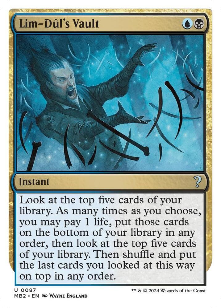 Lim-Dul's Vault (White Border)