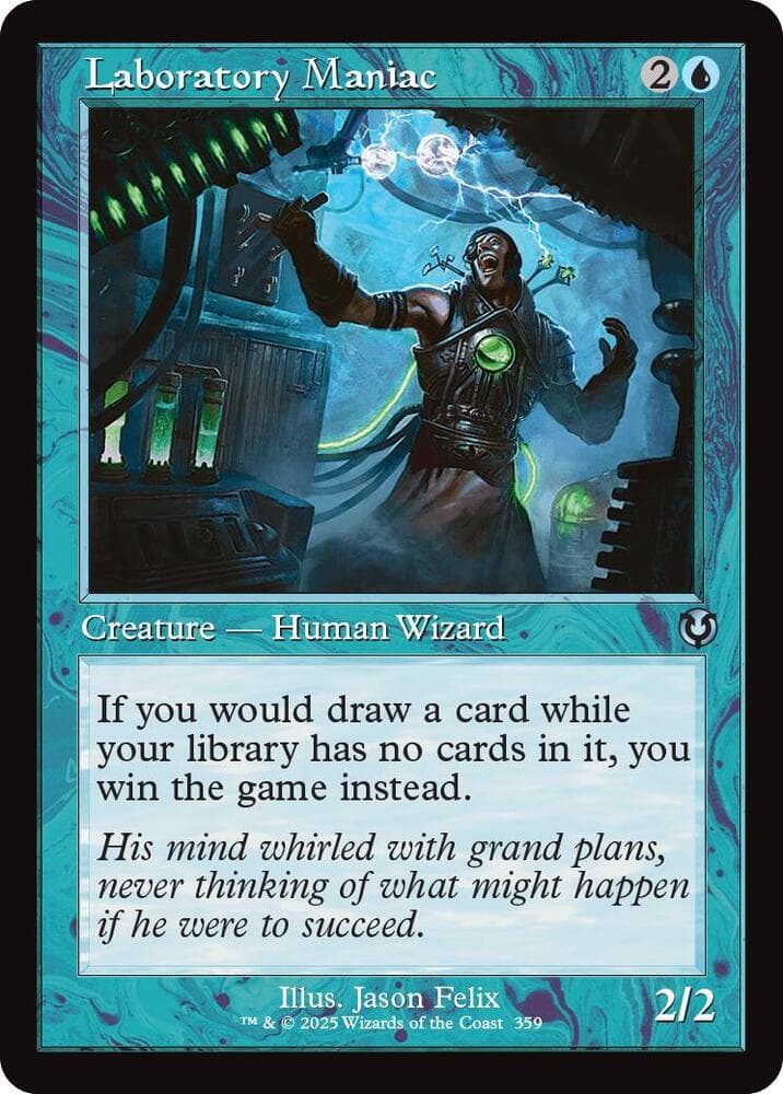Laboratory Maniac (Retro Frame)