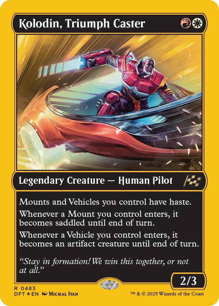 Kolodin, Triumph Caster (First-Place Foil)
