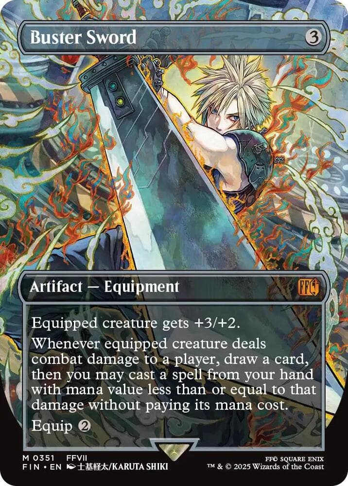 Buster Sword (Borderless)