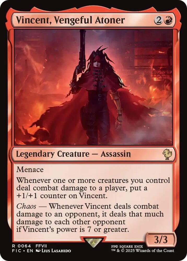 Vincent, Vengeful Atoner (Surge Foil)