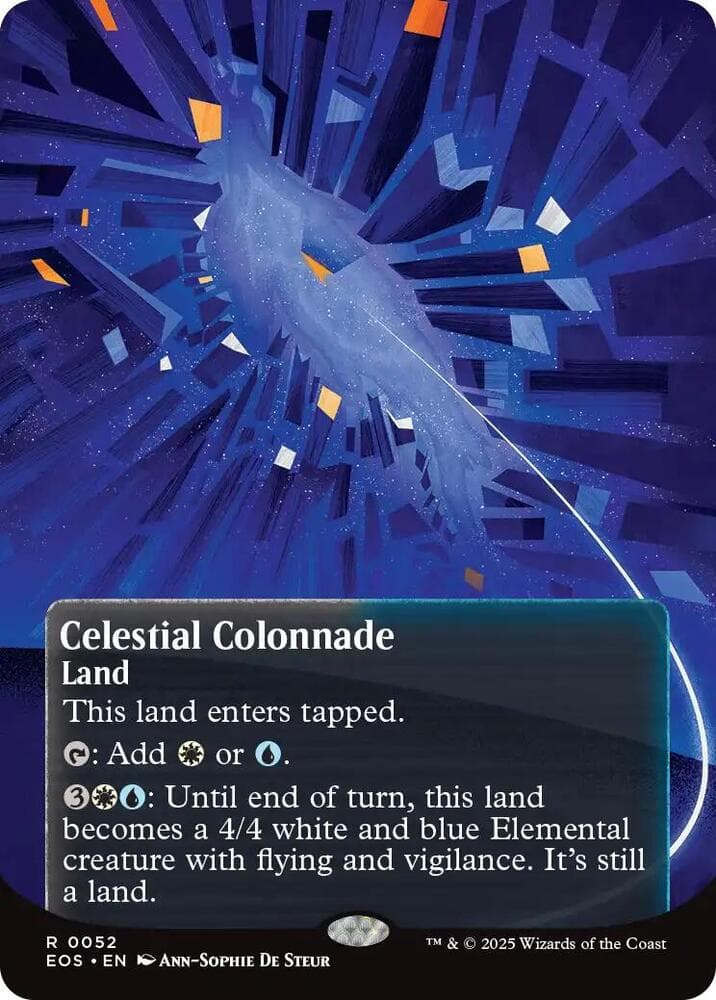 Celestial Colonnade (0052) (Borderless)