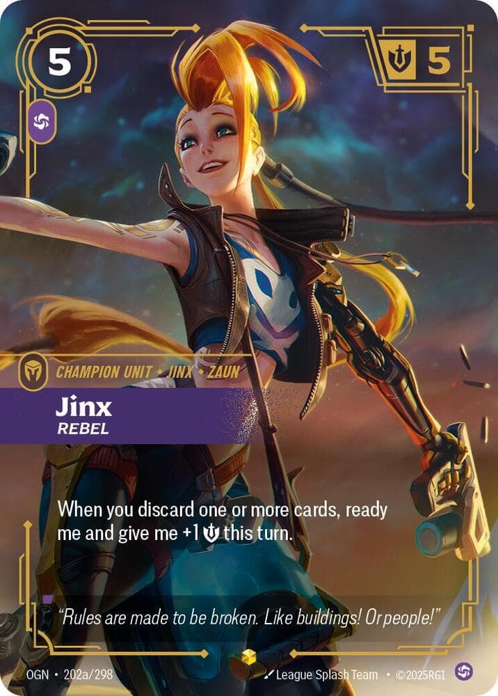 Jinx, Rebel (Alternate Art)