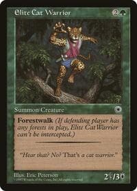 Elite Cat Warrior (Flavor Text)