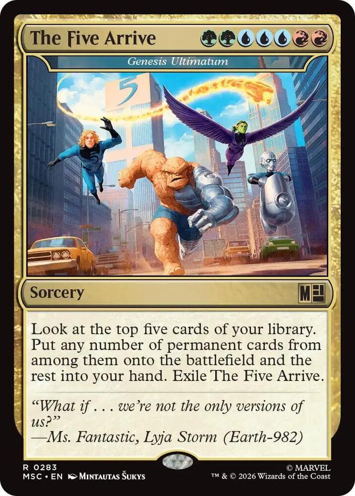 The Five Arrive - Genesis Ultimatum
