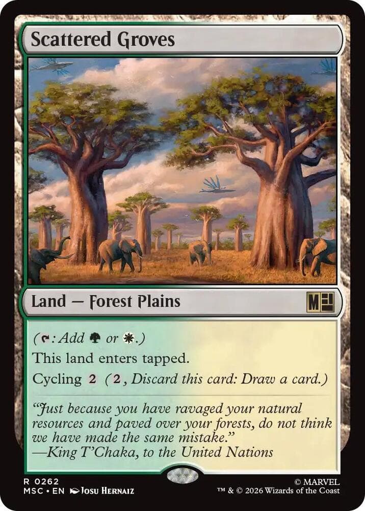 Scattered Groves (Surge Foil)