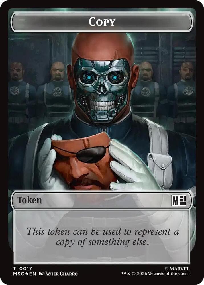 Copy (0017) // Ape Villain (0026) Double-Sided Token (Surge Foil)