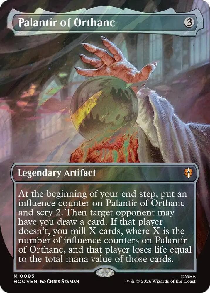 Palantir of Orthanc (Borderless) (Surge Foil)