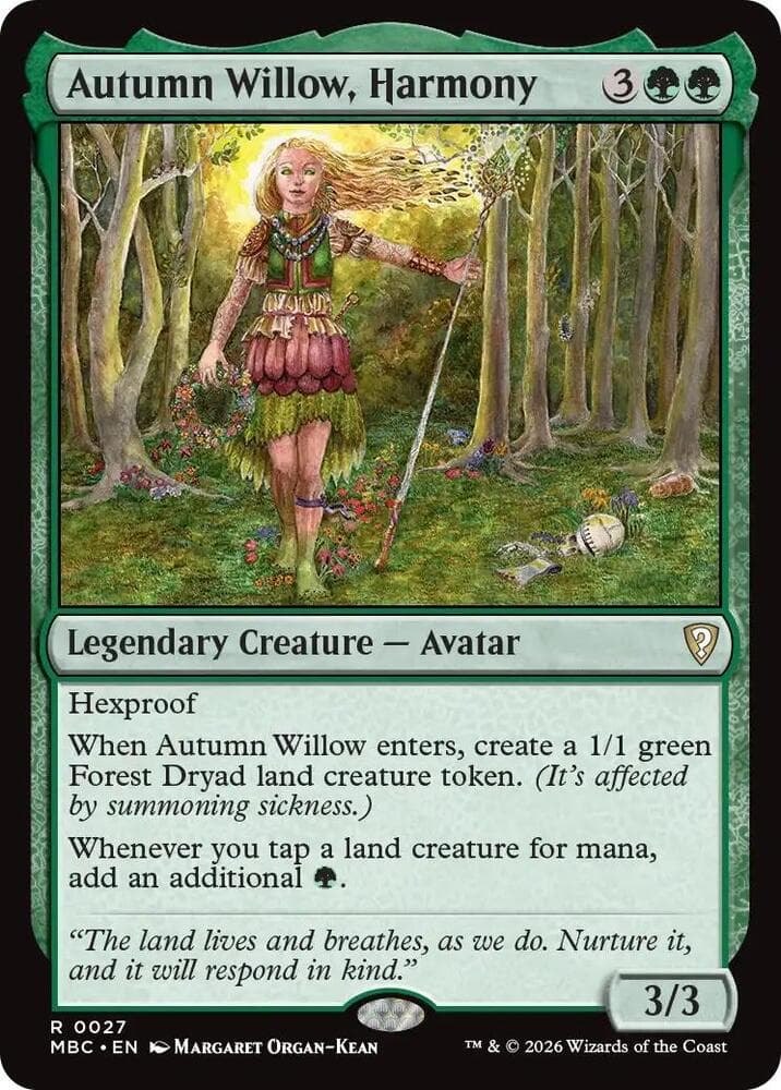 Autumn Willow, Harmony