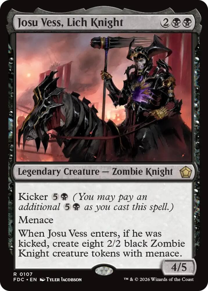 Josu Vess, Lich Knight