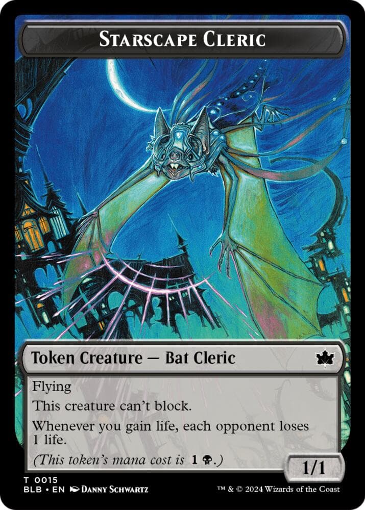 Starscape Cleric // Clue Double-Sided Token