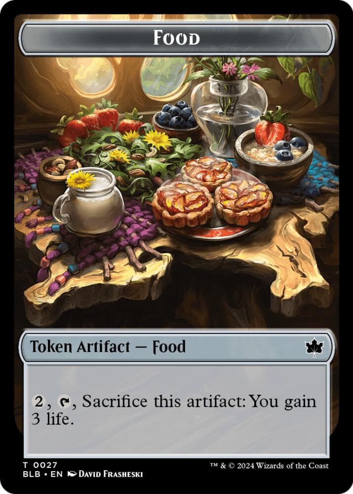 Food // Clue Token Double-Sided Token