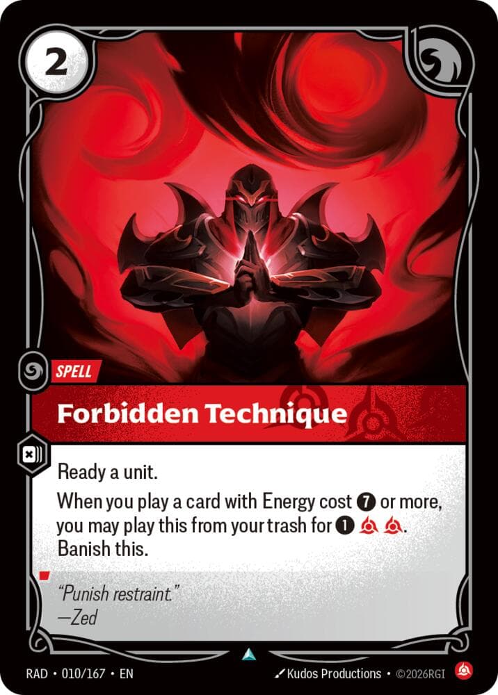 Forbidden Technique