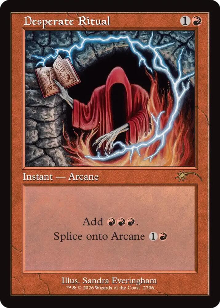 Desperate Ritual (2706) (Retro Frame)