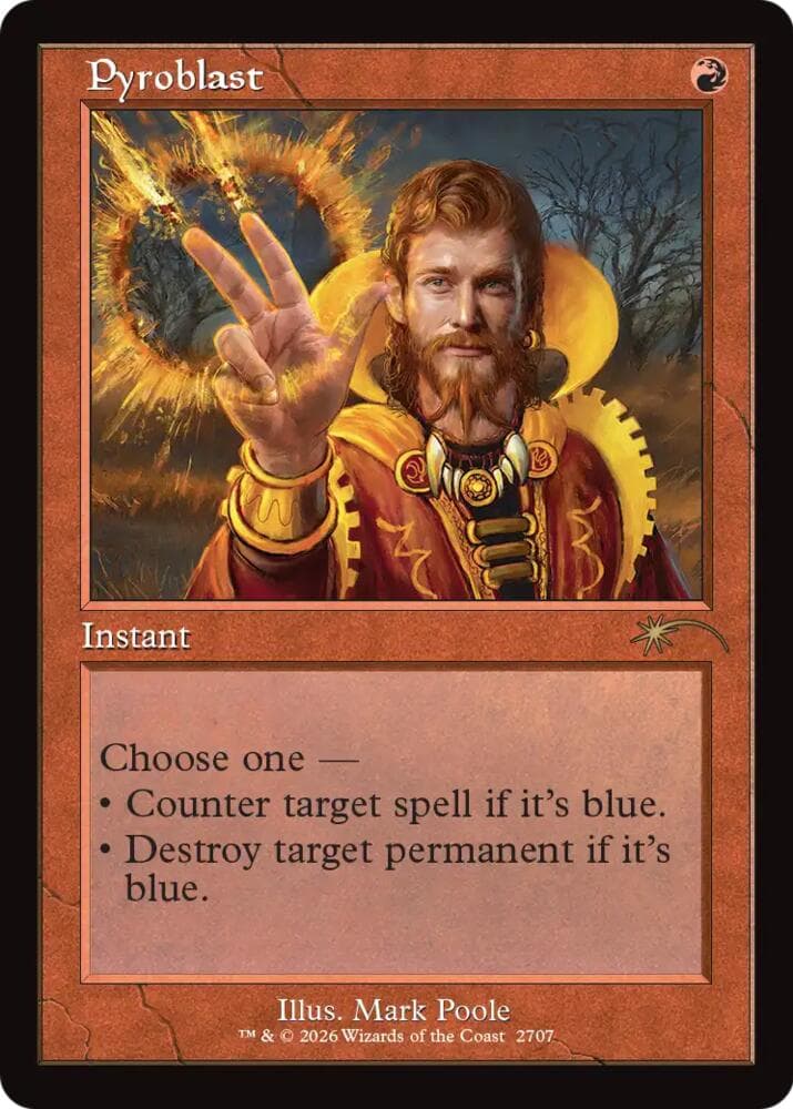 Pyroblast (Retro Frame)