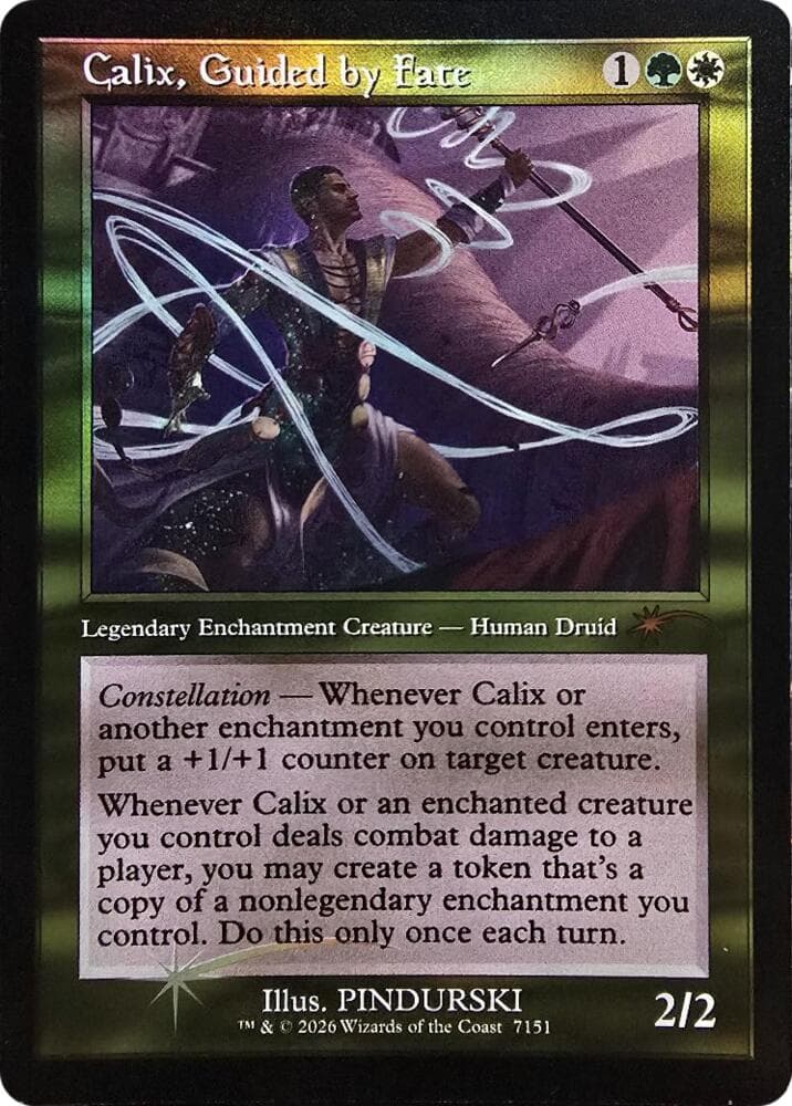 Calix, Guided by Fate (Retro Frame)