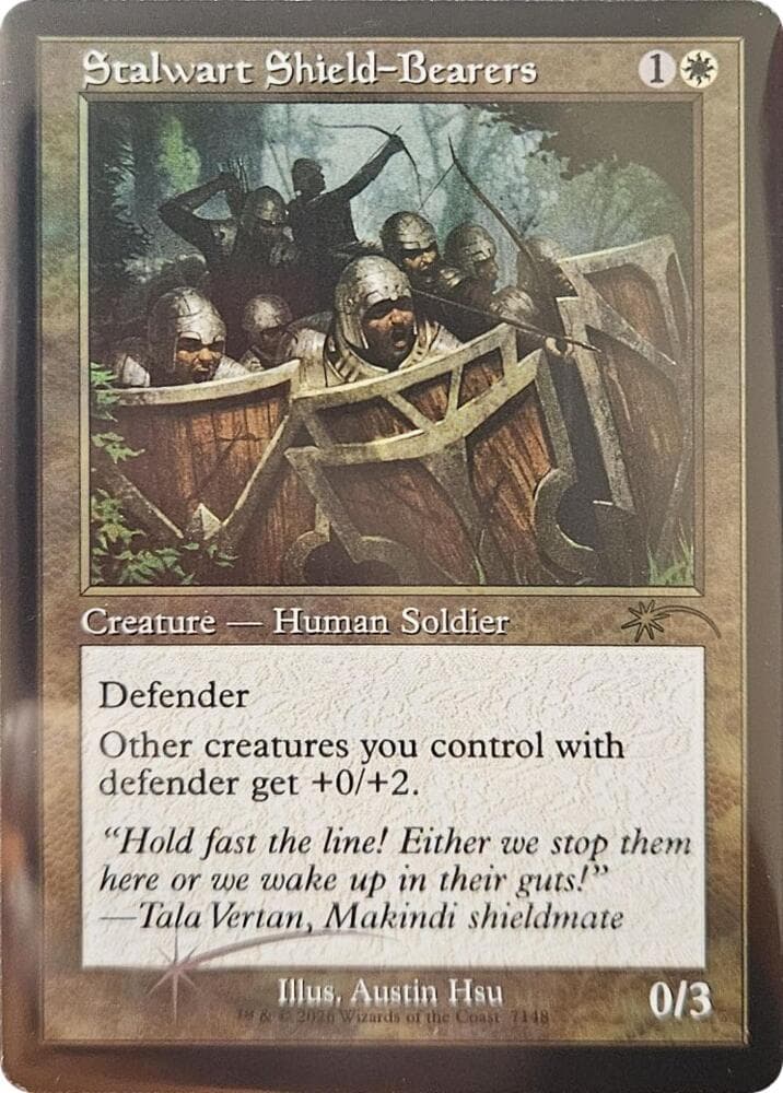 Stalwart Shield-Bearers (Retro Frame)