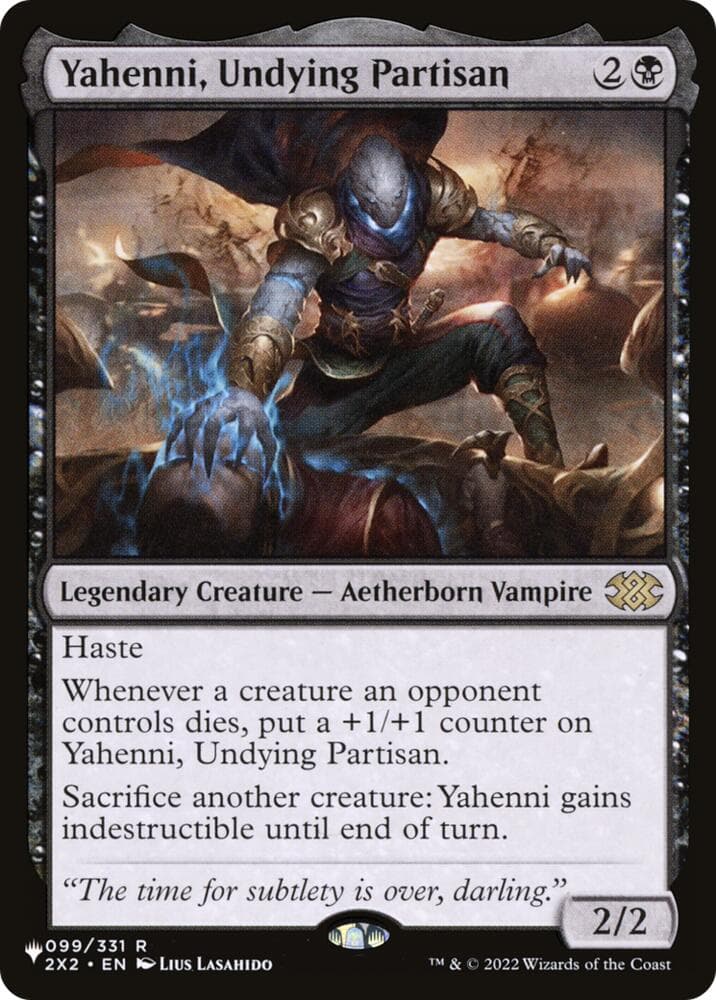 Yahenni, Undying Partisan (2X2)