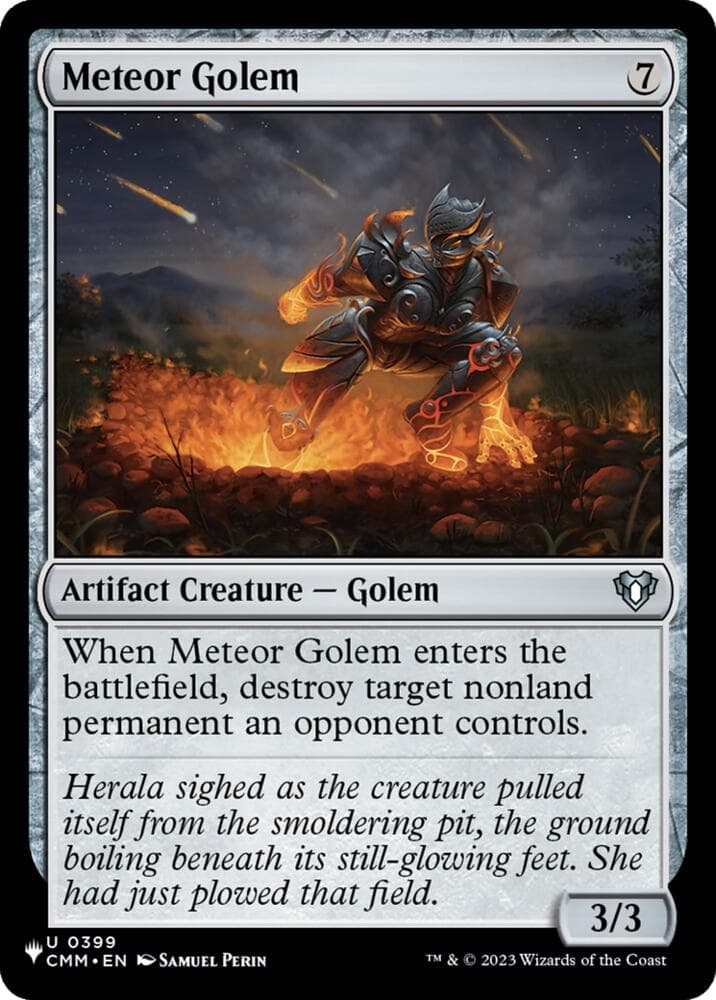 Meteor Golem (CMM)