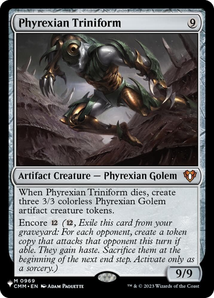 Phyrexian Triniform (CMM)