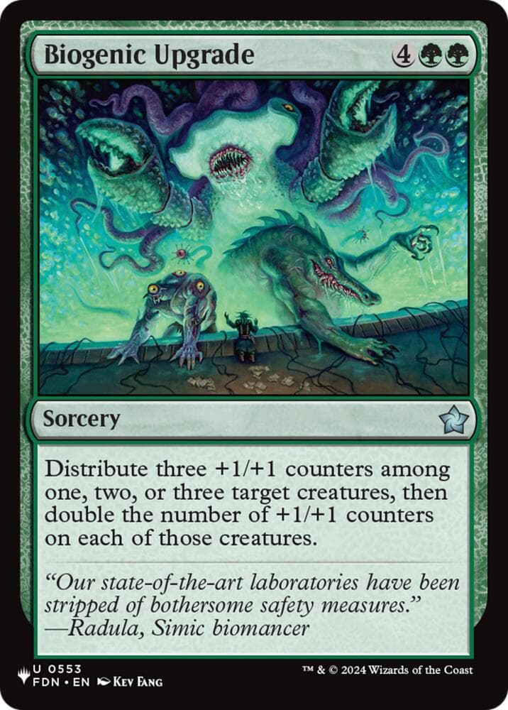 Biogenic Upgrade (FDN)