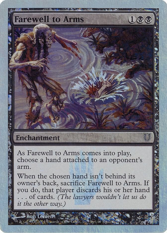 Farewell to Arms (Alternate Foil)