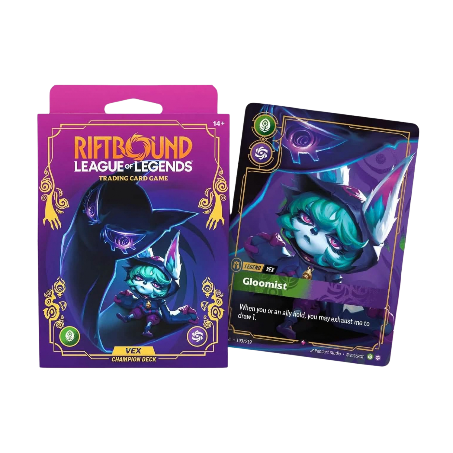 Riftbound: Unleashed Vex Champion Starter Deck