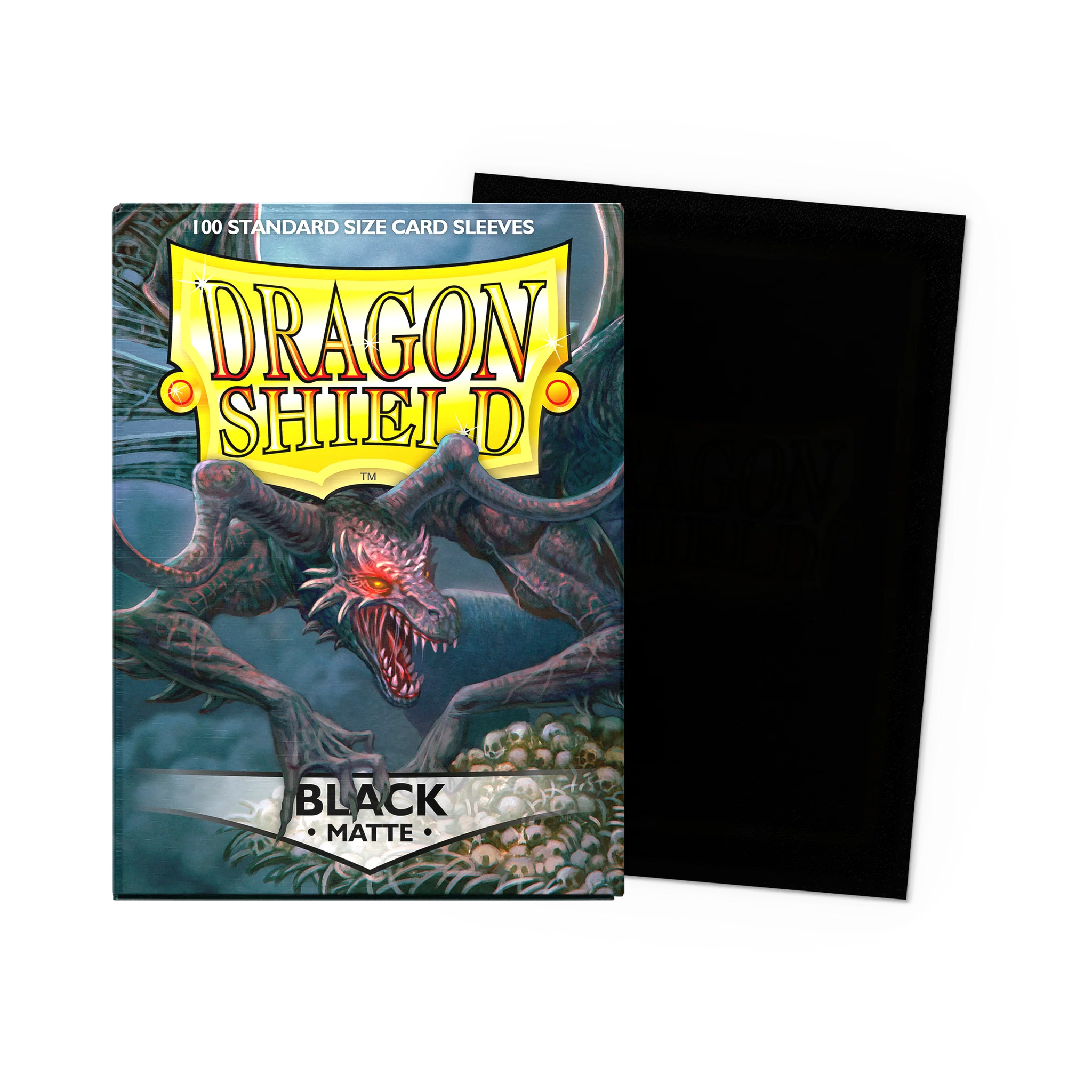 Dragon Shield Matte Standard Sleeves - Black