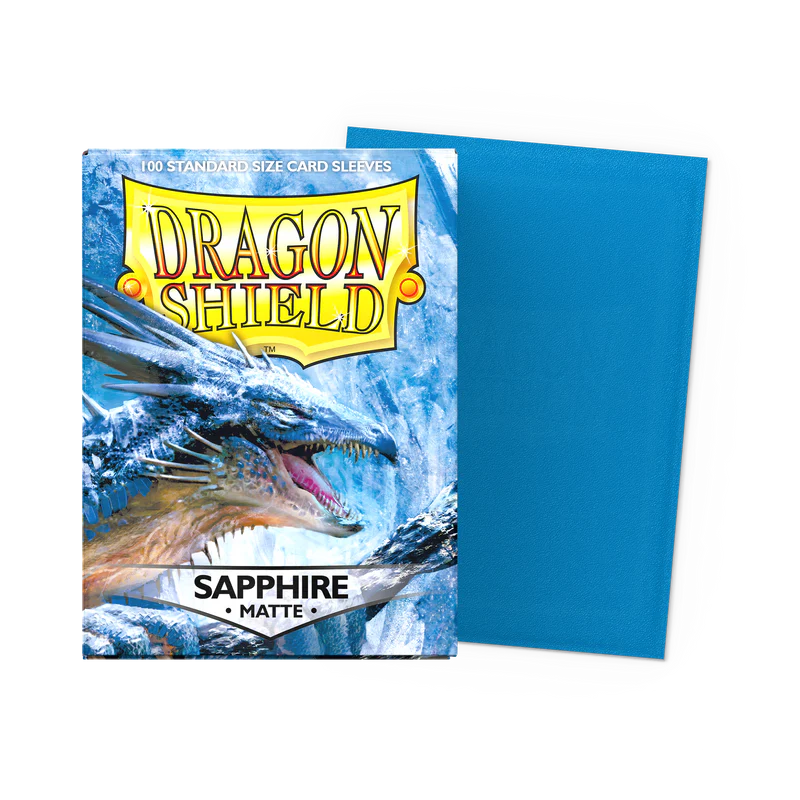 Dragon Shield Matte Standard Sleeves - Sapphire